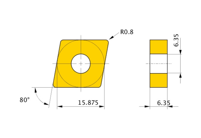 CNMG160608-MA UC5115
