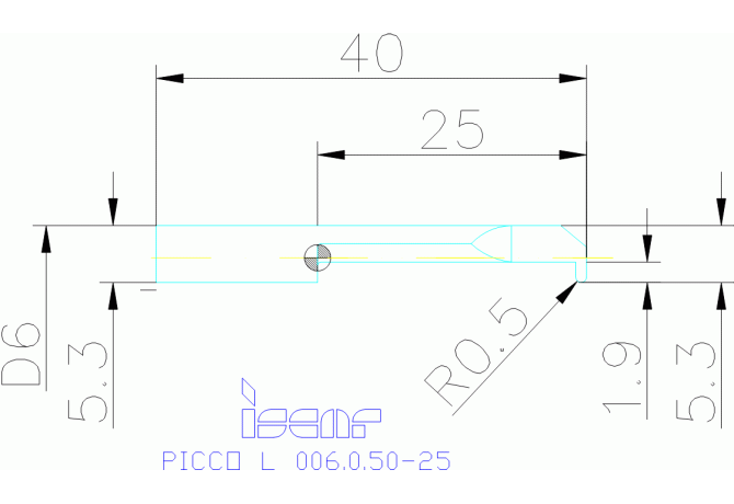 PICCO L 006.0.50-25 IC228