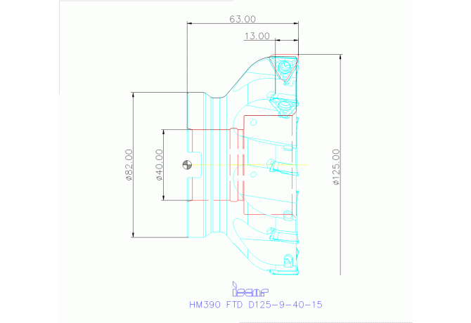 HM390 FTD D125-9-40-15