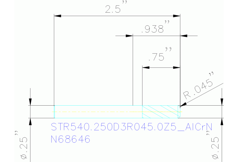 STR540.250D3R045.0Z5 ALCRN