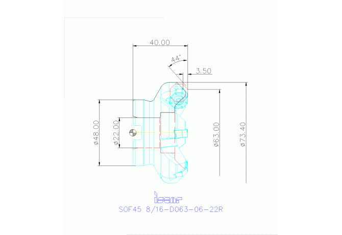 SOF45 8/16-D063-06-22R