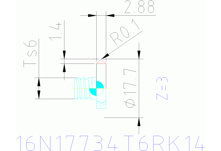 16N17734T6RK14 IN1530