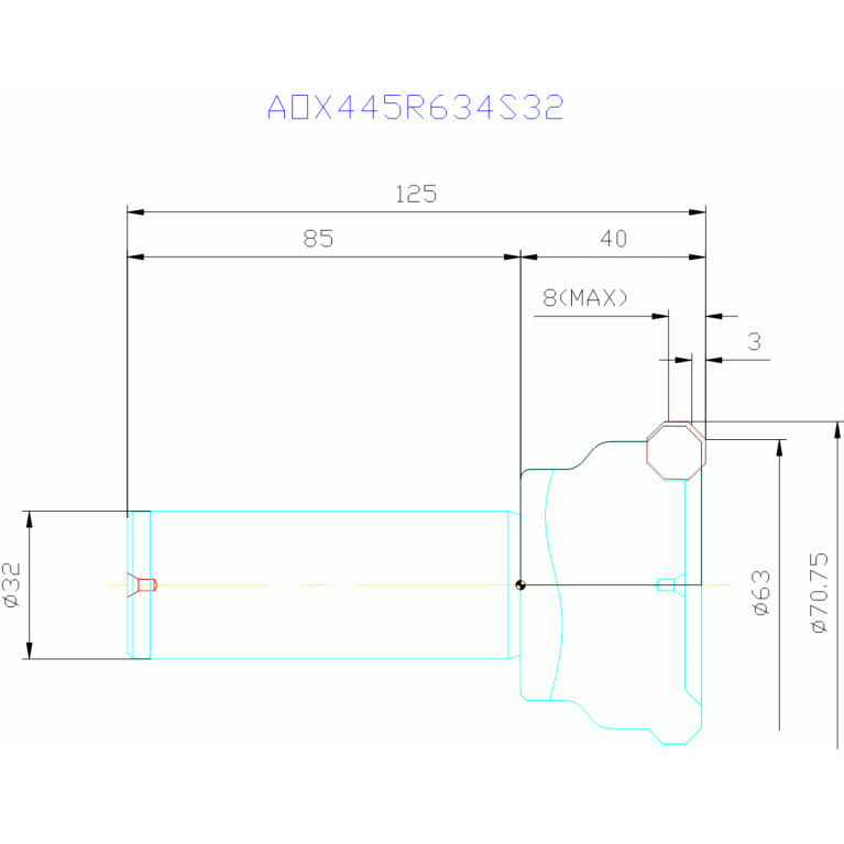 AOX445R634S32