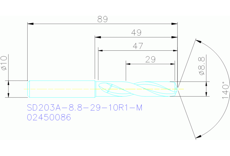 SD203A-8.8-29-10R1-M