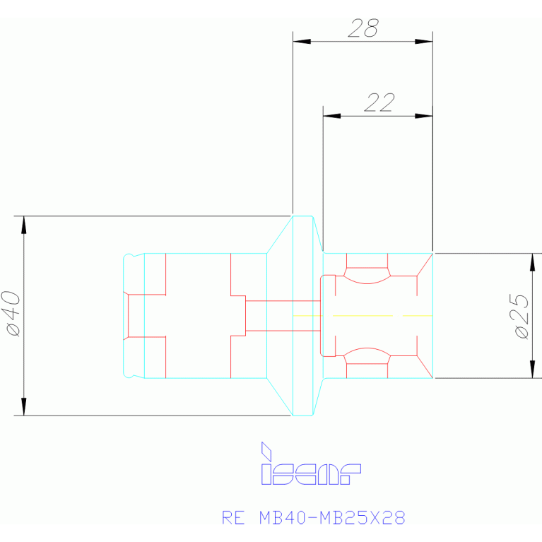 RE MB40-MB25X28