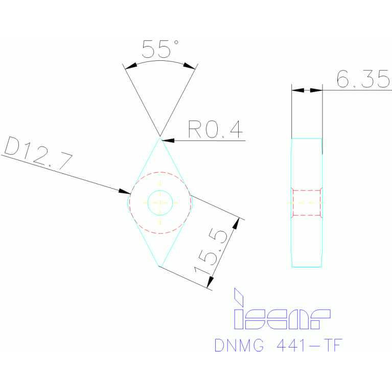 DNMG 150604-TF IC8150