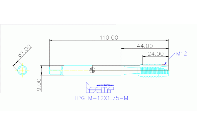 TPG M-12X1.75-M HETI