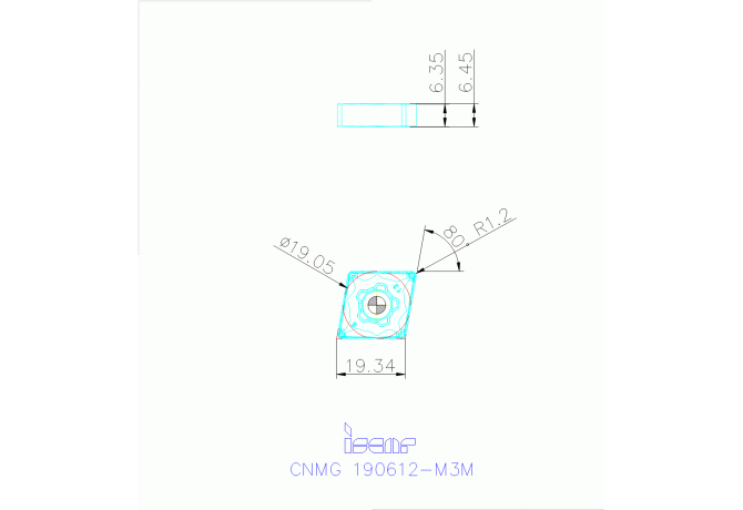 CNMG 190612-M3M IC807