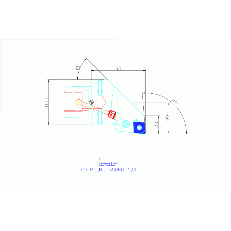C5 PCLNL-35060-12X