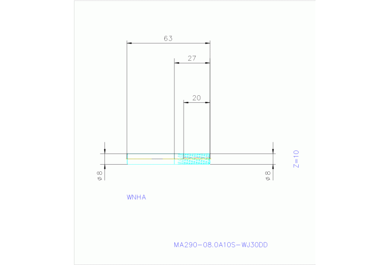 MA290-08.0A10S-WJ30DD