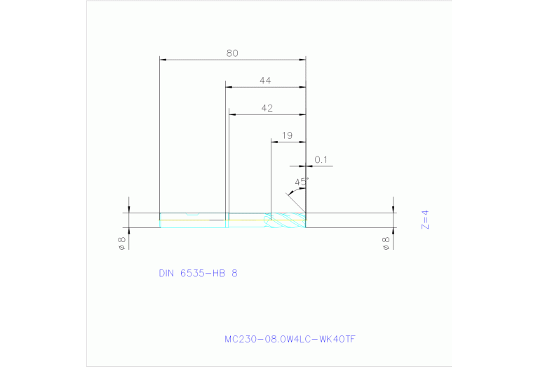 MC230-08.0W4LC-WK40TF