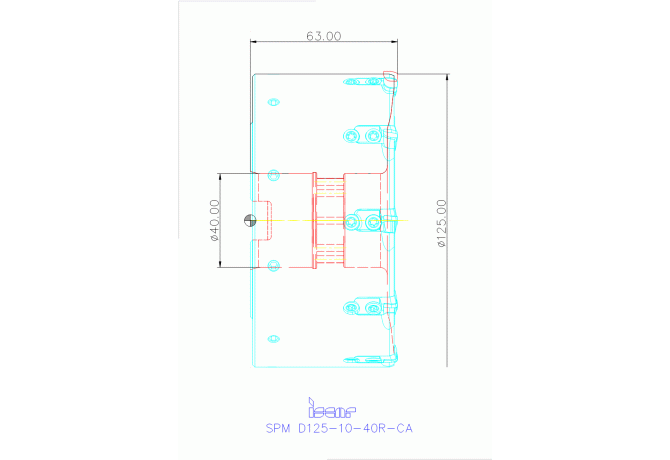 SPM D125-10-40R-CA