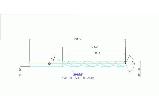 HSD 115-128-115 AG10