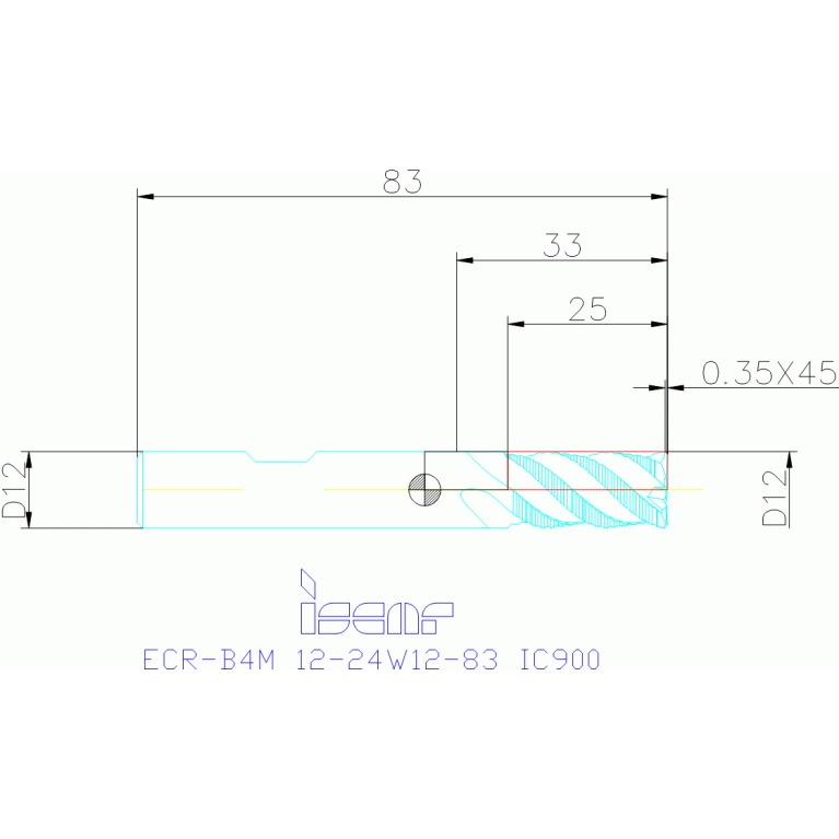 ECR-B4M 12-24W12-83 IC900