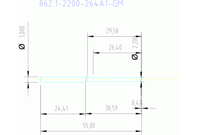 862.1-2200-264A1-GM X2BL
