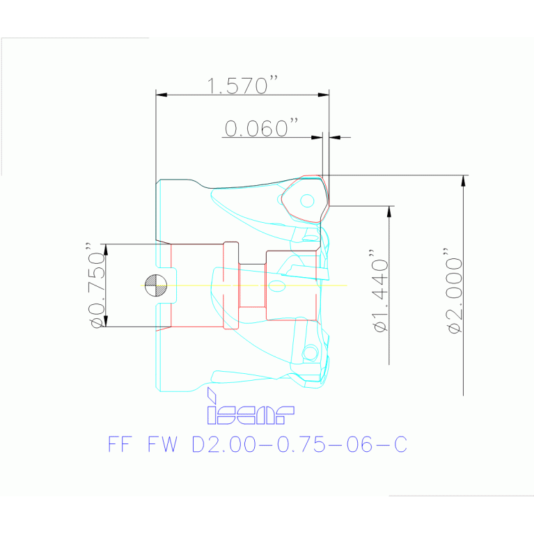 FF FW D2.00-0.75-06-C