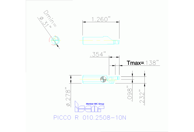 PICCO R 010.2508-10N IC908