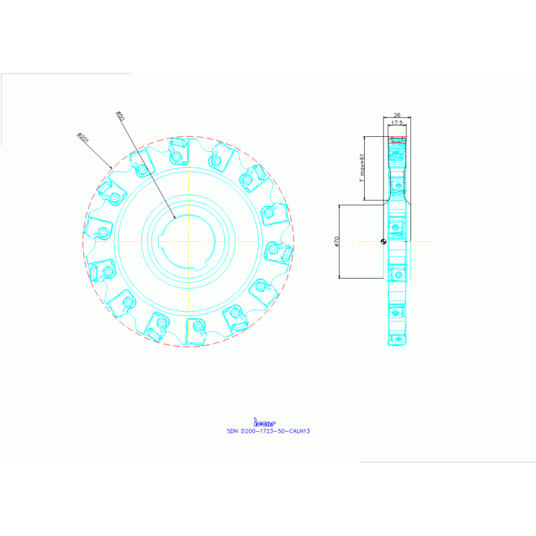 SDN D200-1723-50-CALN13