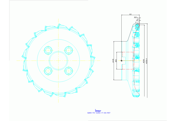 IQ845 FSY D250-17-60-R07