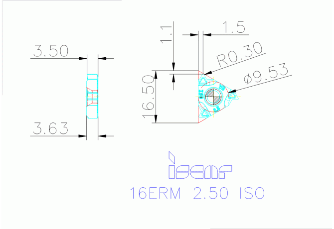 16ERM 2.50 ISO IC250