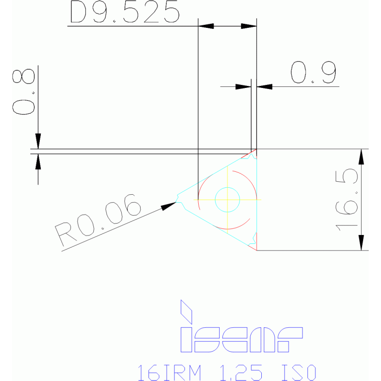 16IRM 1.25 ISO IC250