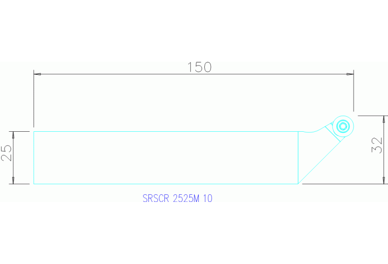 SRSCR 2525M 10