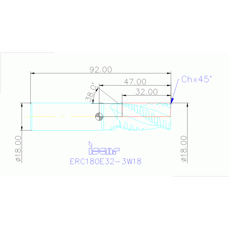 ERC180E32-3W18 IC300