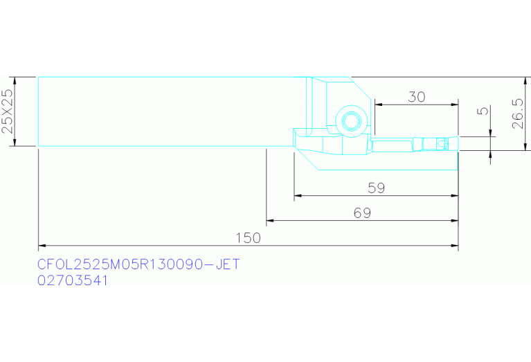 CFOL2525M05R130090-JET