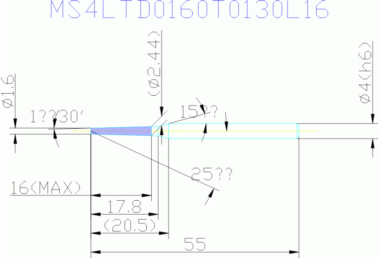 MS4LTD0160T0130L16