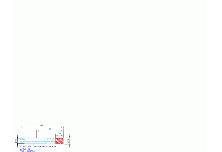 MTH-M16X2.00ISO6H-BC-M004-A