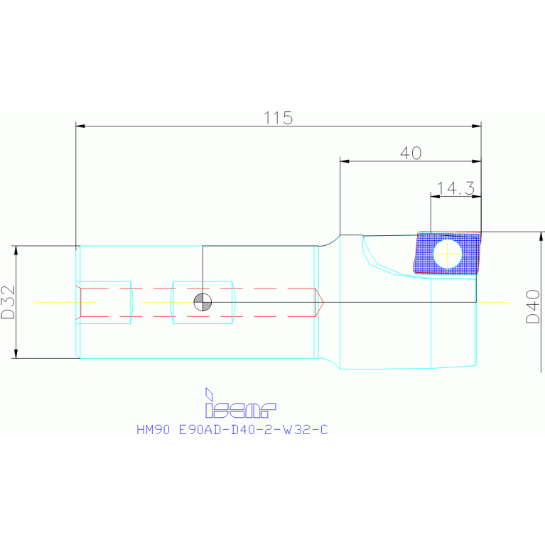 HM90 E90AD-D40-2-W32-C