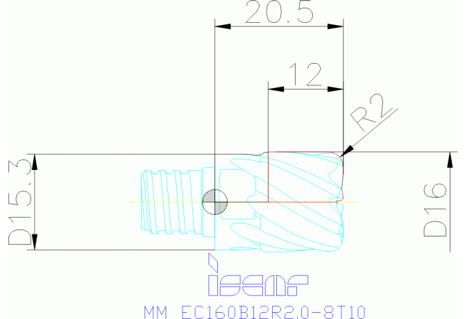 MM EC160B12R2.0-8T10 IC908