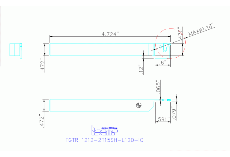 TGTR 1212-2T15SH-L120-IQ