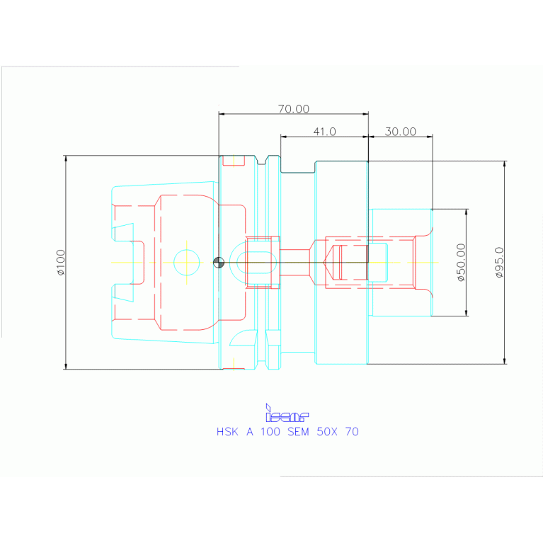 HSK A100 SEM50X70