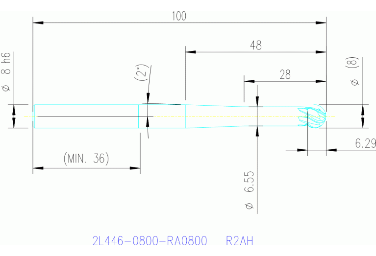 2L446-0800-RA0800 R2AH