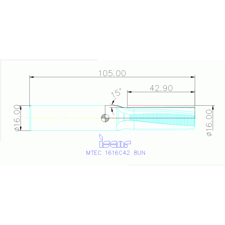 MTEC 1616C42 8UN IC908