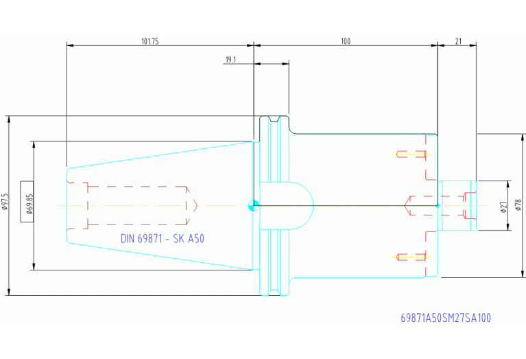 69871A50SM27SA100