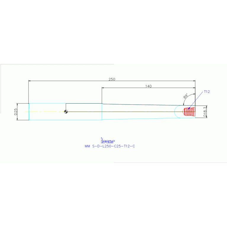 MM S-D-L250-C25-T12-C