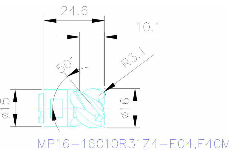 MP16-16010R31Z4-E04 F40M
