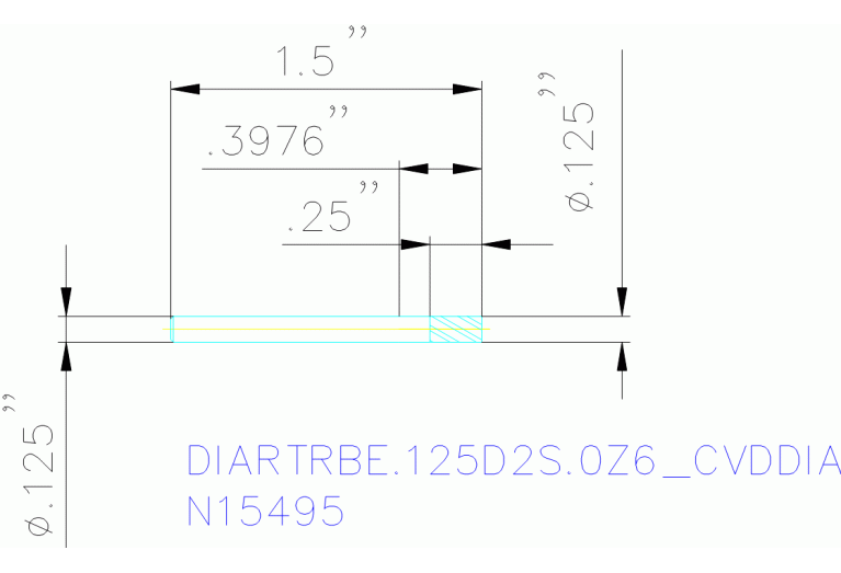DIARTRBE.125D2S.0Z6 CVDDIA