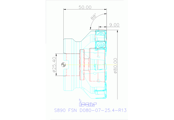 S890 FSN D080-07-25.4-R13