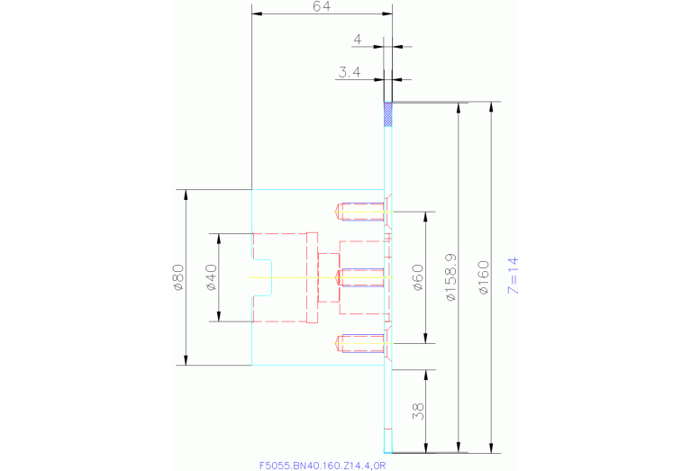 F5055.BN40.160.Z14.4,0R