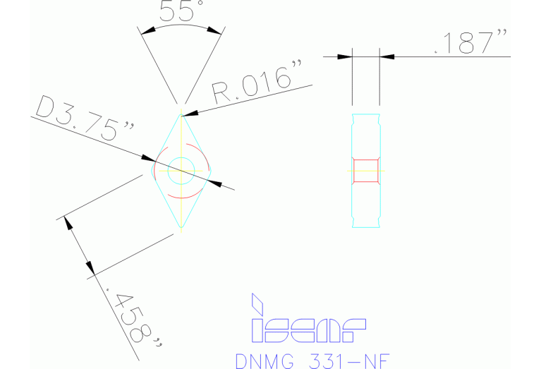 DNMG 110404-NF IC5010