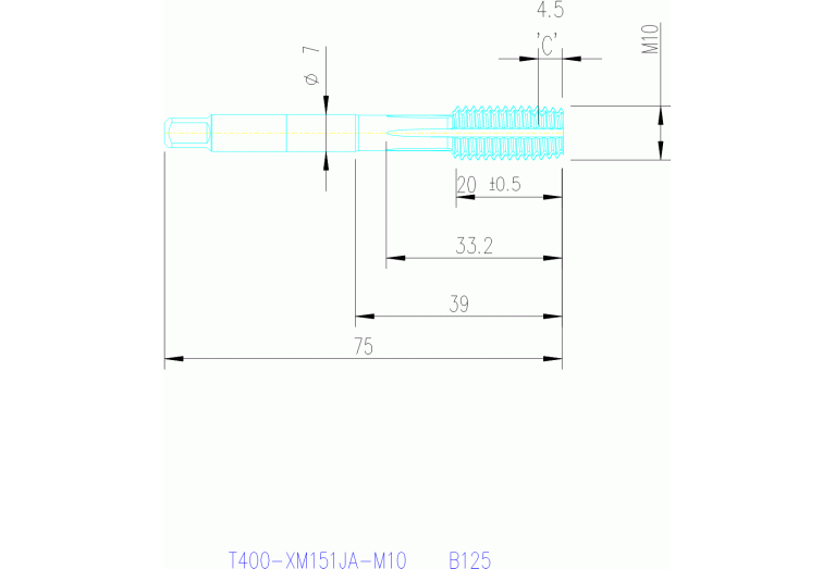T400-XM151JA-M10 B125