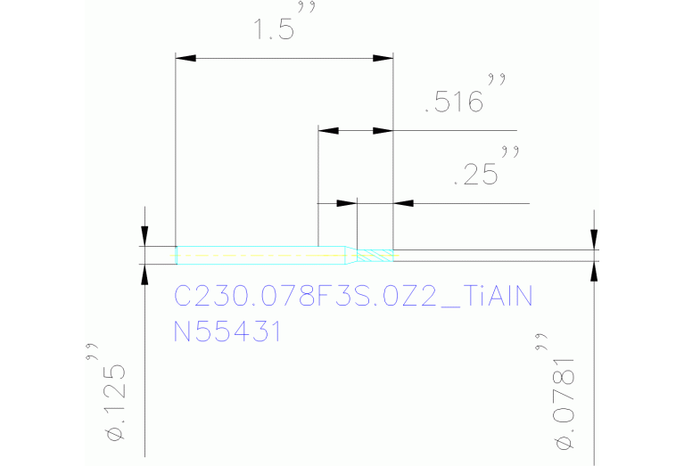 C230.078F3S.0Z2 TIALN
