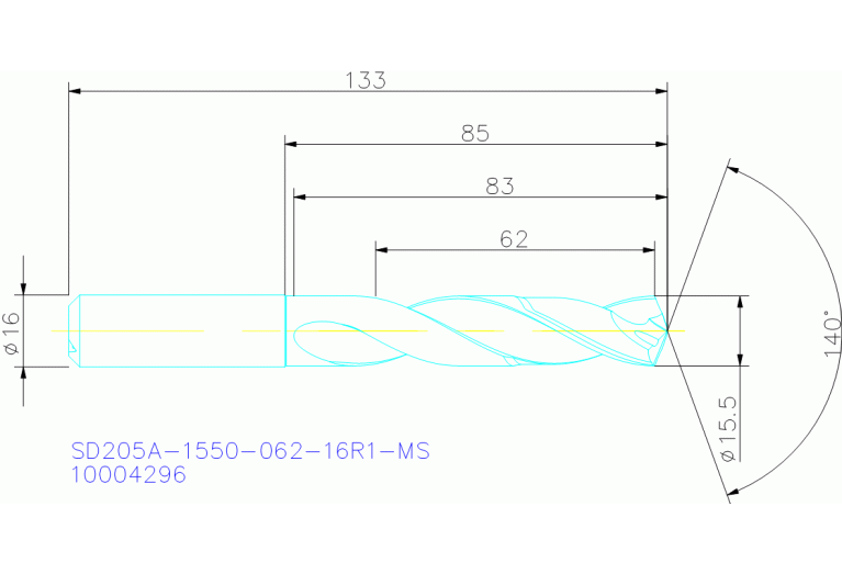SD205A-1550-062-16R1-MS