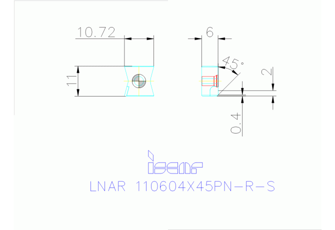 LNAR 110604X45PN-R-S