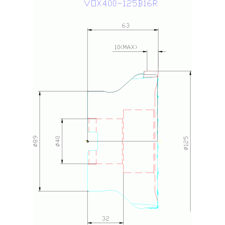VOX400-125B16R