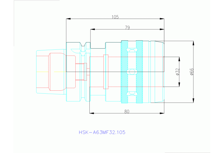 HSK-A63 MF32.105