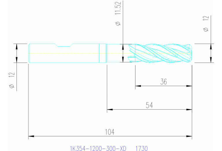 1K354-1200-300-XD 1730